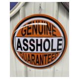 16ï¿½ genuine guaranteed metal button advertising