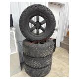 4 Nissan Titan 295:70r18 trail tires.  Came off