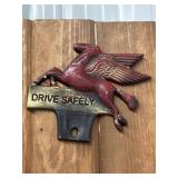 6x7 Porsche 356 metal car logo repop