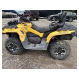 2013 CAN-AM OUTLANDER 4 WHEELER 1000