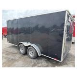 2023 RC TRAILERS 16X7 ENCLOSED TRAILER WITH RAMP