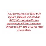 Shipping Info Cont.