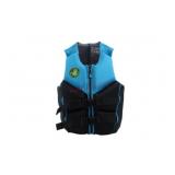 Blue and Black Adult Medium Life Vest