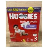 Huggies Little Movers Diapers Size 3