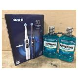 Oral-B iO Electric Toothbrush Set with Listerine