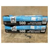 100 Heavyweight Premium Dry Wax Papers
