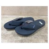 Hurley Black Flip-Flops with Rubber Sole