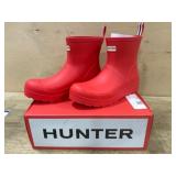 Play Short Boots in Red, Size 10