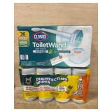 Clorox ToiletWand Refills and Disinfecting Wipes