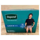Depend Menï¿½s Protective Underwear Pack