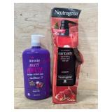 Aussie Conditioner and Neutrogena Shower Gel