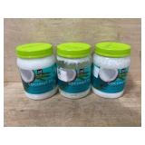 Organic Virgin Coconut Oil Trio, 56 fl. oz. Each