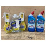Cleaning Supplies Bundle With Bleach and Cleaner