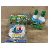 Food Items Including Tortillas and Dressings