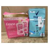 Caress Body Wash and Degree Deodorant Bundle