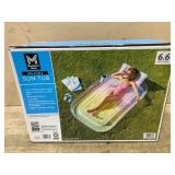 Inflatable Sun Tub, 6.6 Feet Long