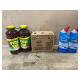 Cleaning Supply Bundle with Pine-Sol, Clorox, and