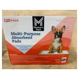Multi-Purpose Absorbent Dog Pads, 120-Count