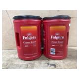 Folgers Classic Roast Ground Coffee, 43.5 Oz