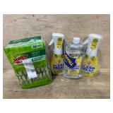 Cleaning Supplies Bundle With Sponges and Cleaner