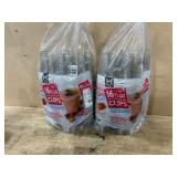 132 Clear 16 Fl Oz Premium Plastic Cups (2x)