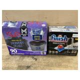 Trash Bags and Dishwasher Detergent Set