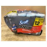 Scott Shop Original Towels, 12 Rolls