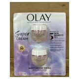 Olay Super Cream With Sunscreen, 2-Pack