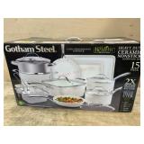 Gotham Steel 15-Piece Cookware Set