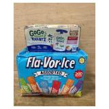 Flavor Ice Pops and Yogurt Pouches