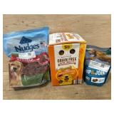Dog Treats and Supplements, 4 Items