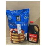 Pancake Mix and Syrup Set, 2 Items