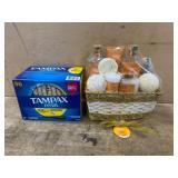 Gift Basket and Tampax Pearl Bundle