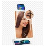 LED Makeup Mirror With Speaker and Wireless Chargi