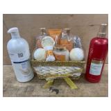 Gift Basket With Dove and Nexxus Items