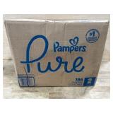 Pampers Pure Diapers, Size 2, 186 Count
