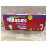 Huggies Little Movers Size 4 Diapers