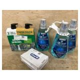 Personal Care Items Bundle With Oral Care