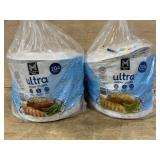 Ultra Paper Plates Pack, 408 Pieces