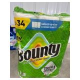 Bounty Paper Towels Pack, 34 Rolls