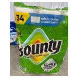 Bounty Select-A-Size Paper Towels, 34 Rolls