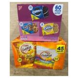 Snack Packs with Oreo and Goldfish