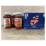 Pasta and Sauce Bundle with Barilla and Prego