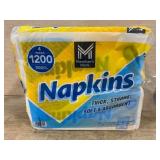 Package of 1200 Disposable Napkins