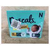 Newborn Disposable Diapers Pack, 96 Count