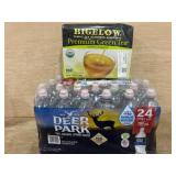 Bigelow Green Tea and Deer Park Water Bundle