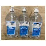 3 Hand Sanitizer Bottles, 64 Oz Each