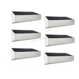 6 Solar LED Deck Lights