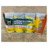 Disinfecting Wipes 4-Pack, 312 Total Wipes
