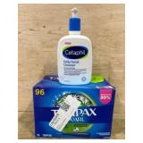 Cetaphil Cleanser and Tampons Bundle
